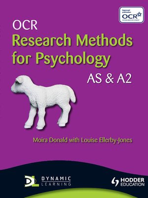 cover image of OCR Research Methods for Psychology AS & A2